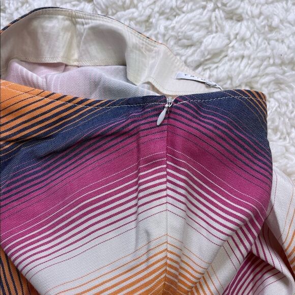 Trina Turk Halter Top Midi Skirt Rainbow Set - Picture 3 of 11